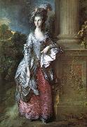 Thomas Gainsborough The Honourable mas graham mars Graham was one of the many society beauties Gainsborough painted in order to make a living oil painting reproduction